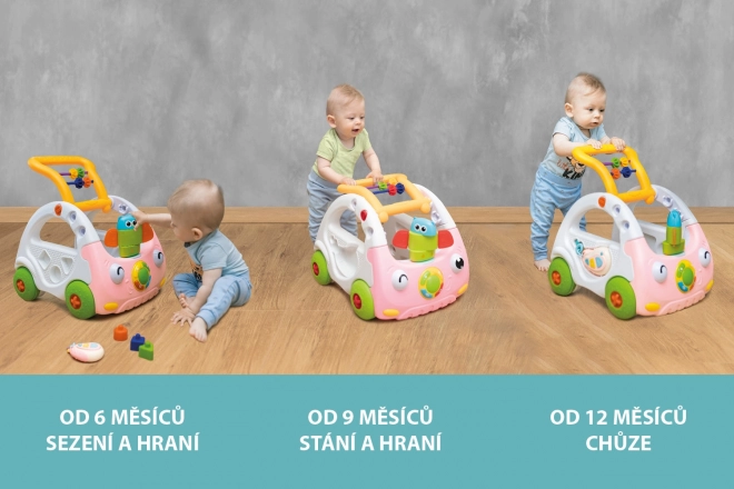 Activiteiten Loopstoel 3in1, Blauw