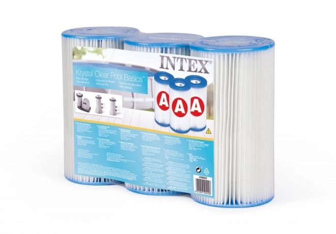Intex Pool Pump Filters - Type A - 3 Pack