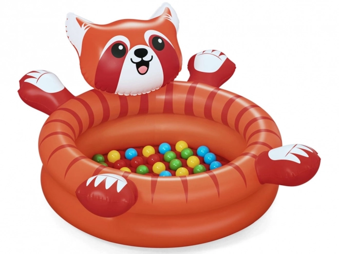 Red Panda Ball Pit with Balls