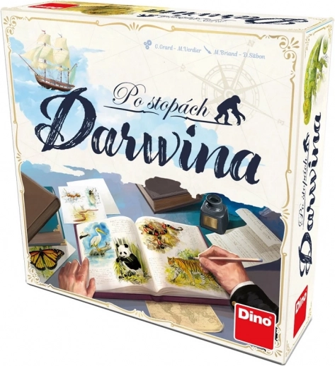 Jeu familial Sur les traces de Darwin