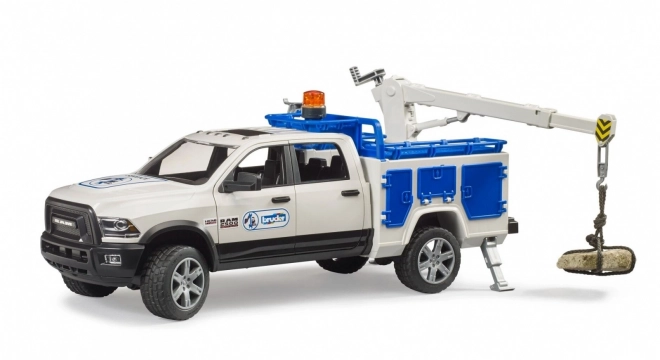 Servicewagen Bruder RAM 2500 met draaibare kraan en baken