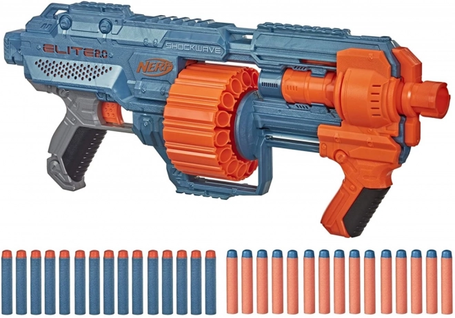 Nerf Shockwave RD-15 pistool met kogels