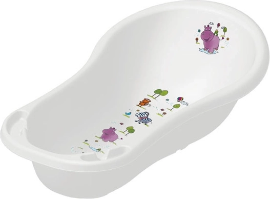 Baby bath 100 cm "Hippo", White