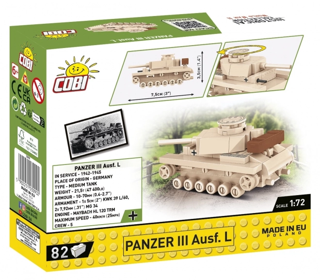 Modeltank Panzer III Ausf. L