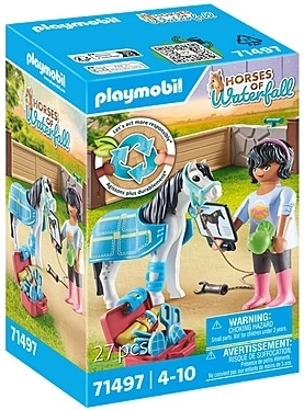 Playmobil Horses of Waterfall Hippotherapist – Horse Care Set