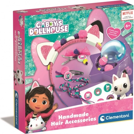 Creatieve set haaraccessoires Gabby's Kattenhuis