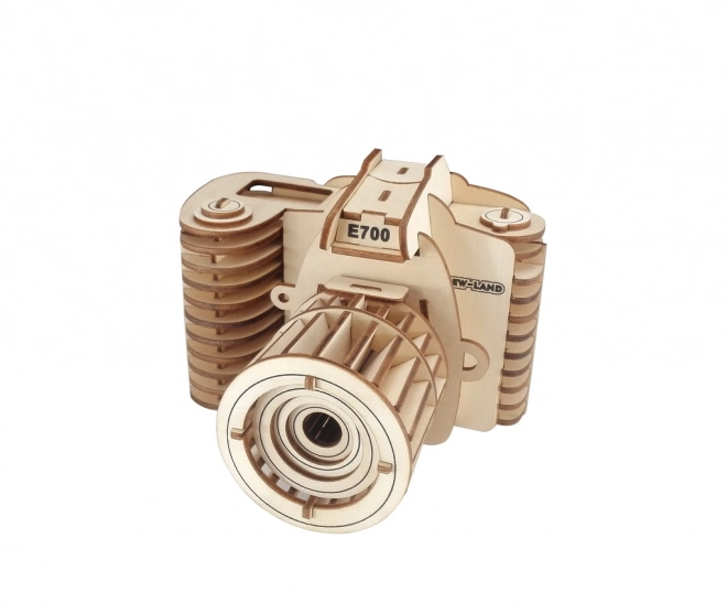Holz-3D-Puzzle Kamera von Woodcraft