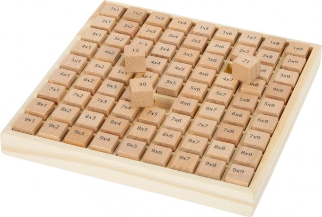 Small Foot Little Multiplication Wooden Blocks