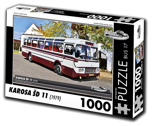 Puzzle Retro Cars Karosa ŠD 11 1000 pieces