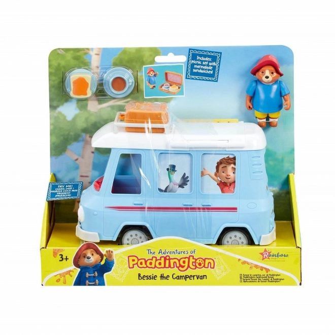 Caravan met Paddington en accessoires