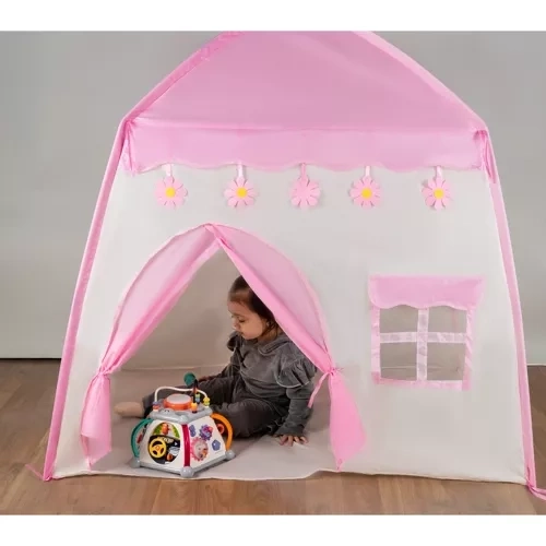 Kindertent HUIS + lichtjes 23472