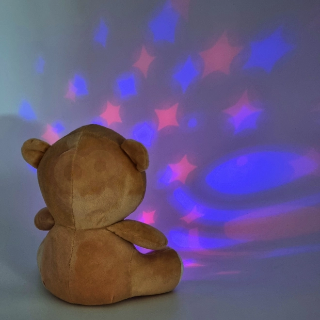 Woopie Baby kalmerende pluchen beertje met projector 2v1