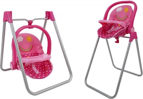 3-en-1 : chaise, balancelle et coque en un seul produit