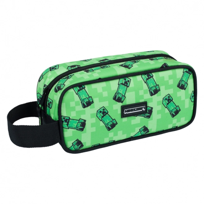 Minecraft set met Creeper: etui en zak