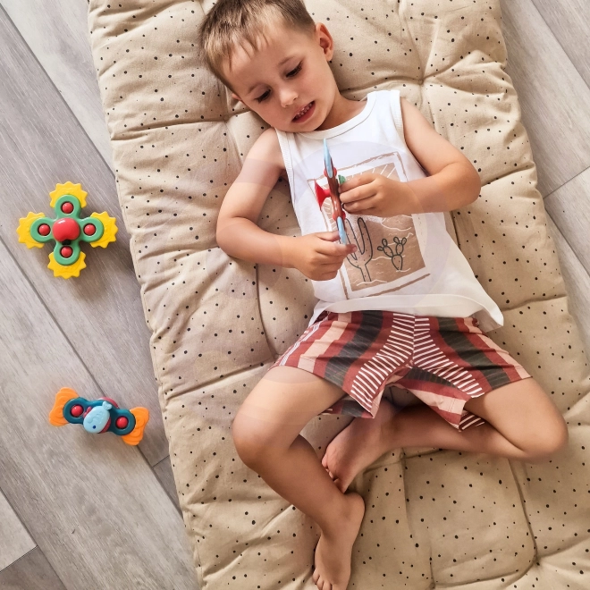 Woopie kind sensorische educatieve spinner 3in1 in kleurrijk ontwerp