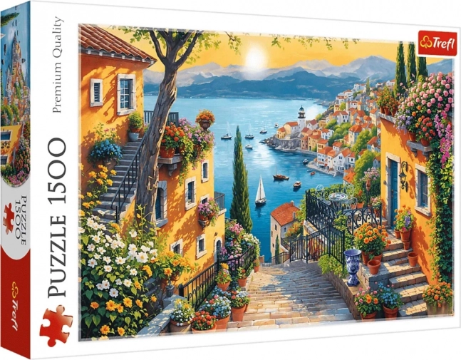 Puzzel 1500 stukjes – Kustzicht TREFL