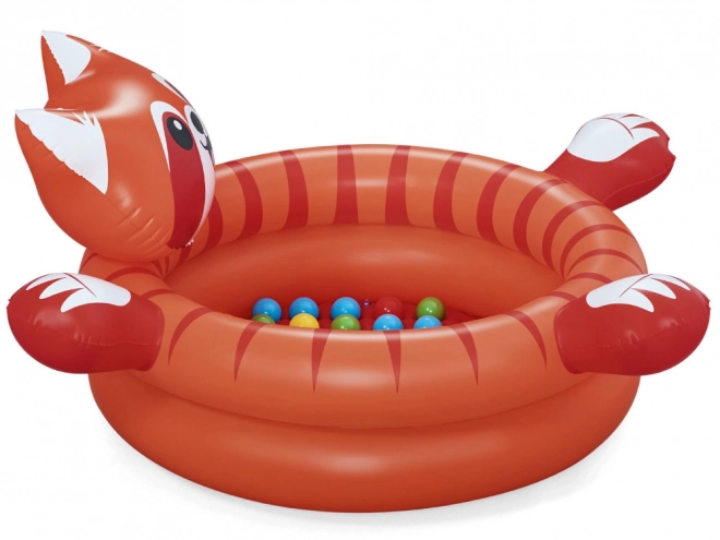 Red Panda Ball Pit with Balls