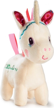 Lilliputiens - kleine pluchen eenhoorn Louise