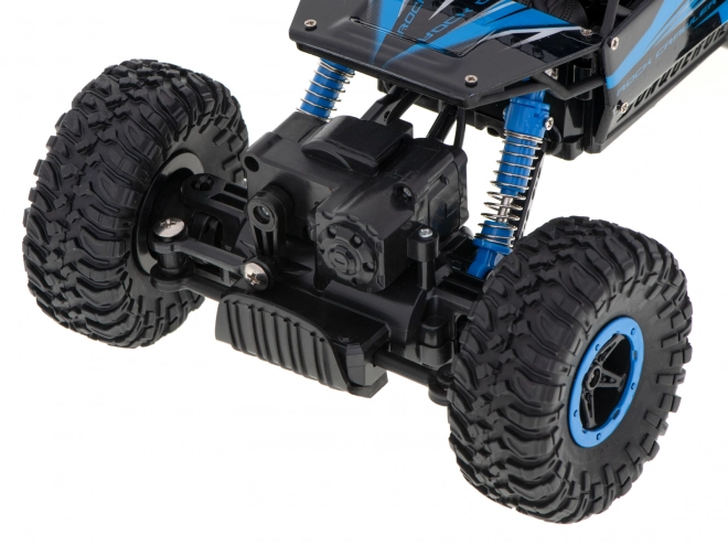 Remote Control Rock Crawler Car – Blue