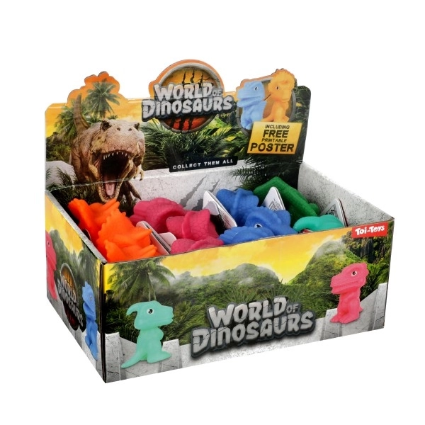 Gummisaurus 8 cm - 5 Arten im Karton