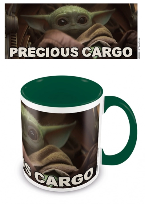 Colorful Mug Mandalorian Precious Cargo