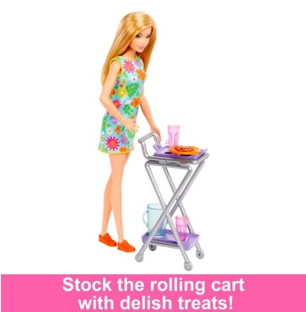 Barbie keuken met voorraadkast