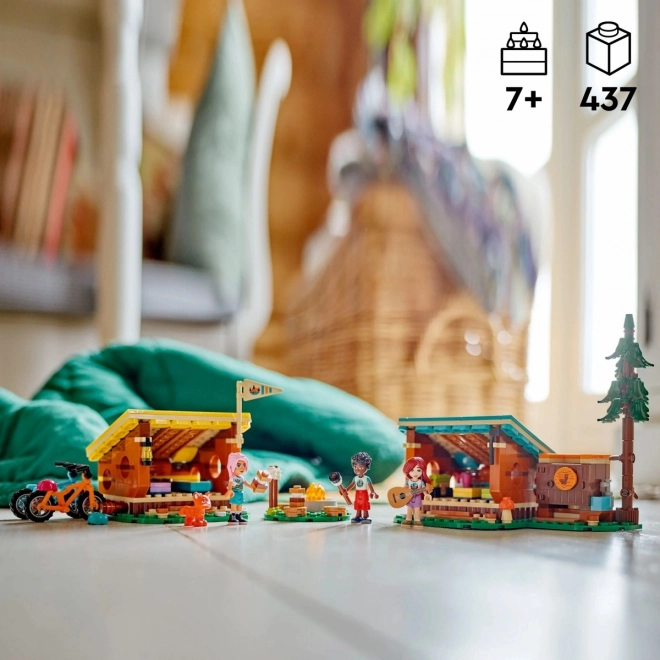 LEGO Friends 42624 Gezellige hutjes op het avonturenkamp