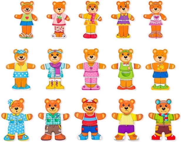 Creative bear dress‑up