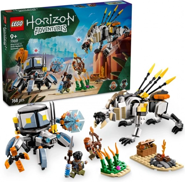 Lego Horizon Adventures: Aloy and Varl vs. Shell-Walker and Sawtooth