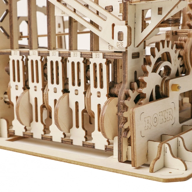 Wooden 3D Puzzle Rokr Marble Run Parkour