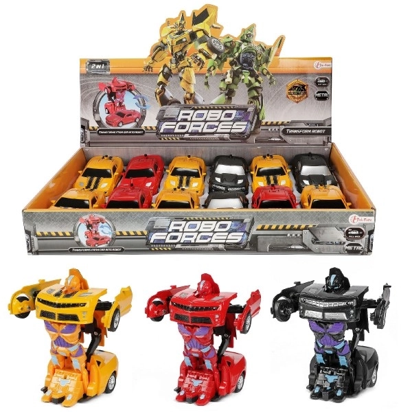 Teddies Transformer auto naar robot
