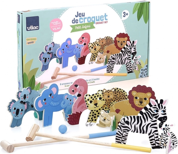 Vilac Safari Krocket Mama und Junges