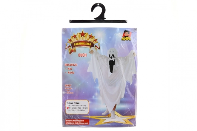 Karnevalkostüm Geist für Kinder 120-130 cm