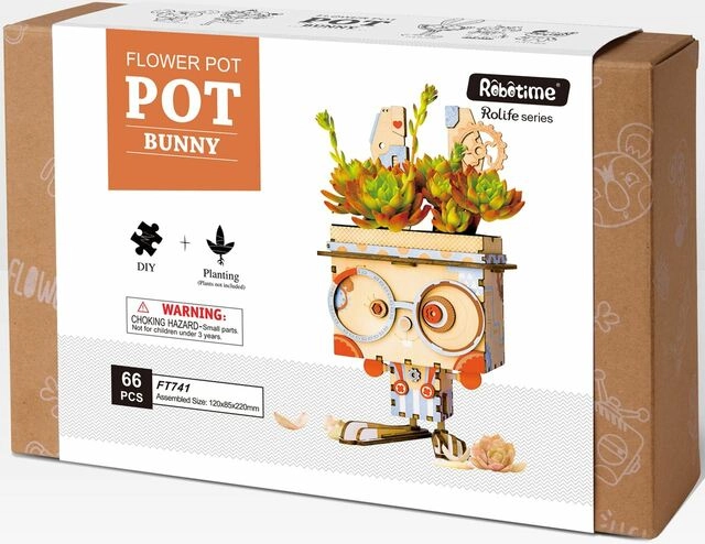 Set DIY complet avec cache-pot inclus
