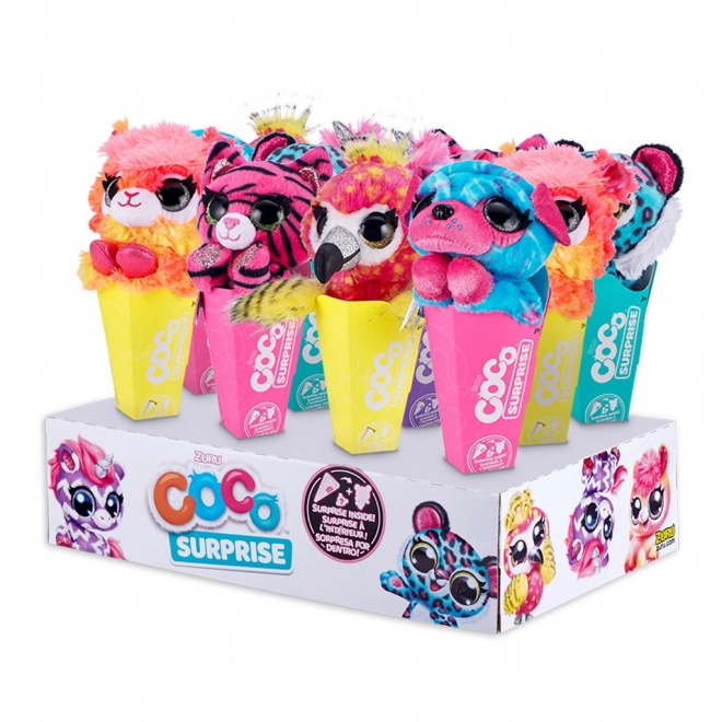 Adoptable Coco Plush Neon Animal with Surprise