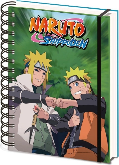 Ringband notitieblok A5 Naruto