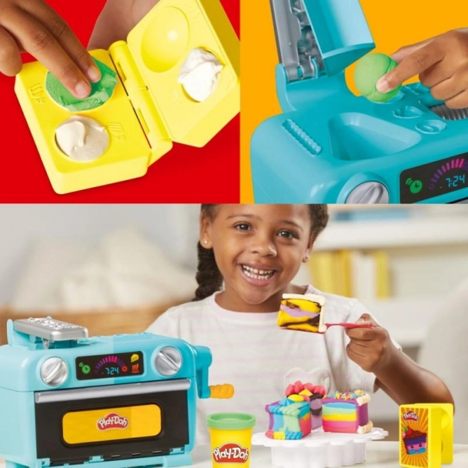 Play-Doh speelset taarten en oven