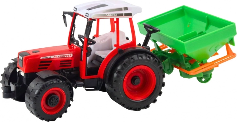 Functional seeder with opening top section