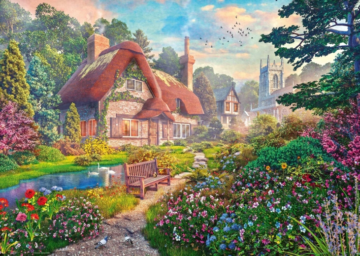 Ravensburger puzzle paradise in the heart of nature 1000 pieces