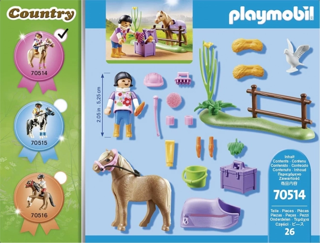 PLAYMOBIL® Country 70514 Verzamelpony IJslander