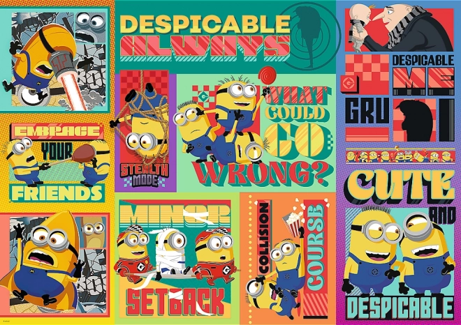 Puzzle Despicable Me 4: Gru and Minions 1000 pieces