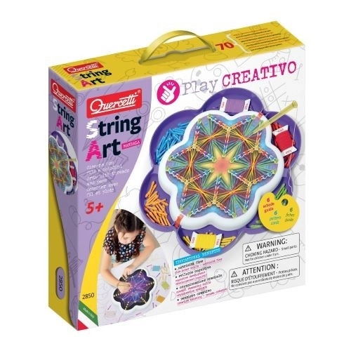 String Art Mandala Sticken