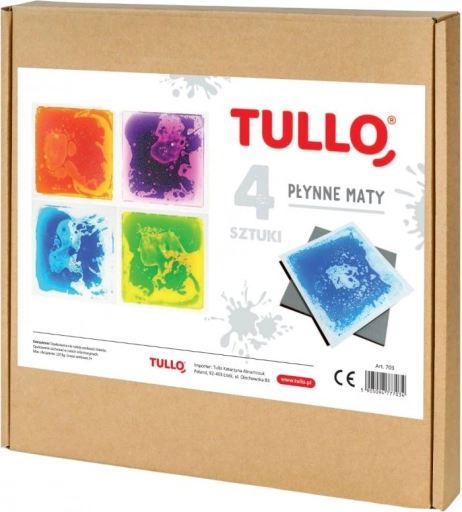 Tapis sensoriels moelleux Tullo - 4 pièces