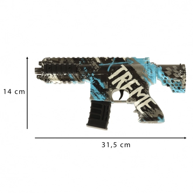 Pistool voor water gelballen blauwe karabijn