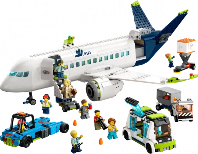 Lego Stad passagiersvliegtuig