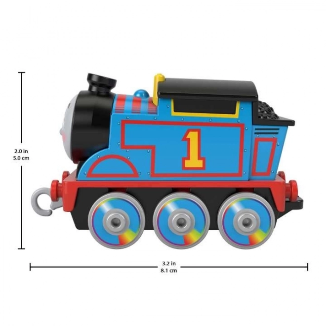 Locomotief Tom en vrienden die van kleur veranderen