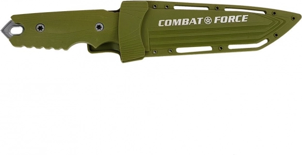 Tactical knife with sheath