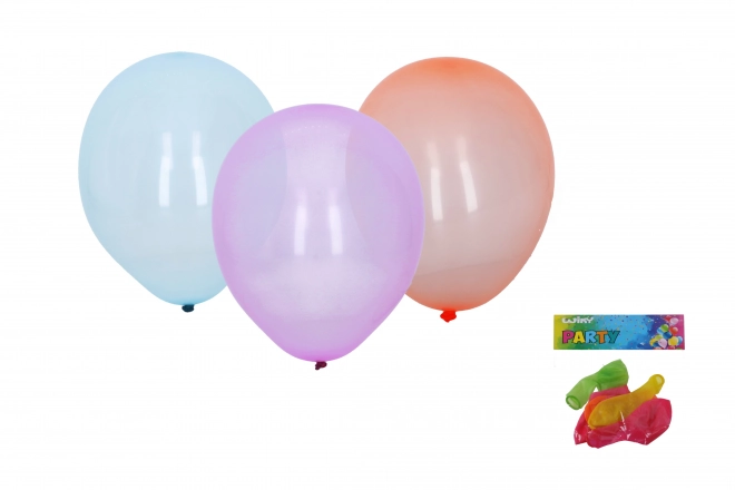 Opblaasbare kristallen ballonnen 25 cm - 6 stuks