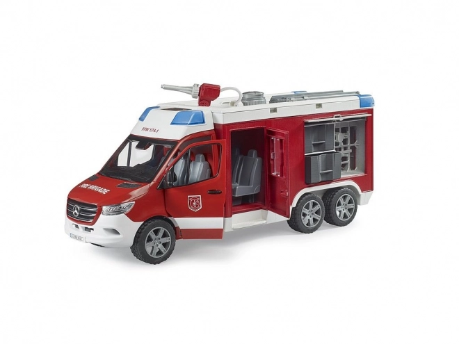 Bruder Camion de Pompiers MB Sprinter avec module lumineux et sonore