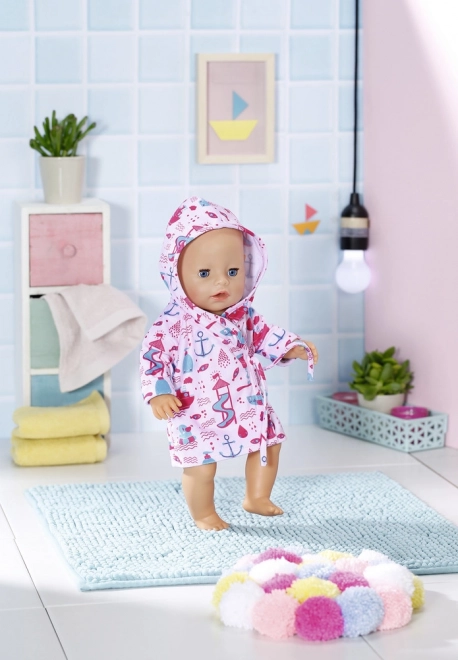 Badjas voor BABY born poppen 43 cm